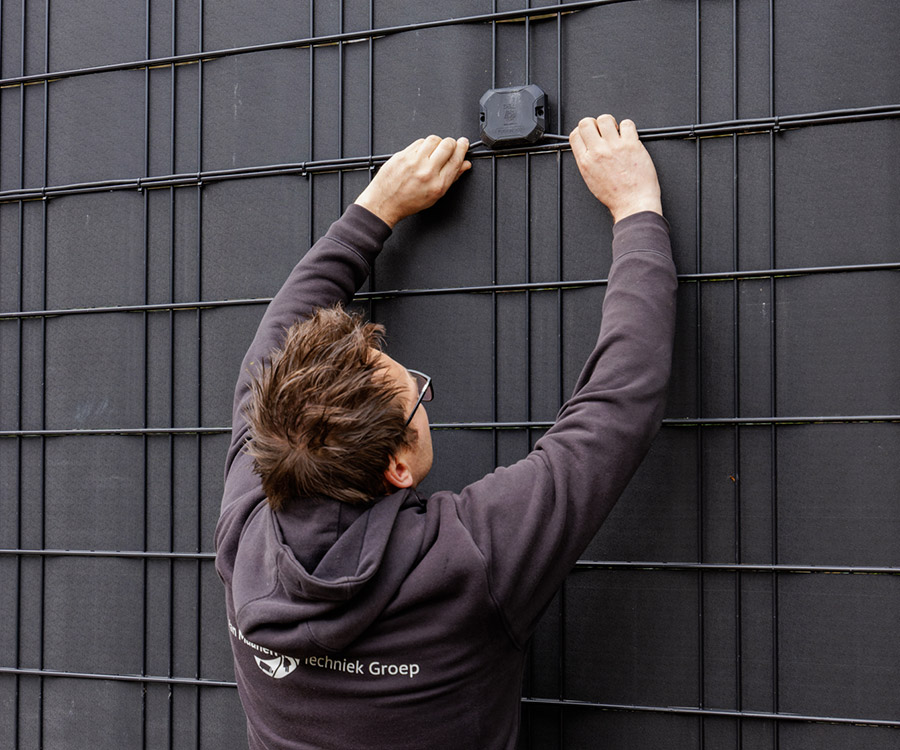 Intercom hek op maat