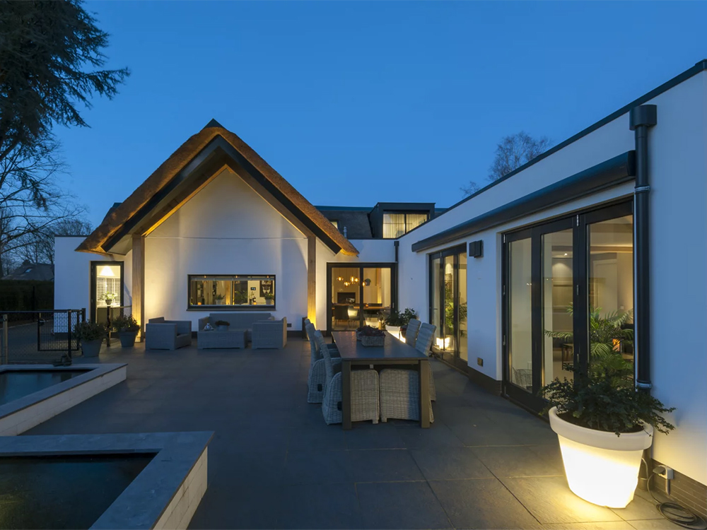 Verlichting Villa te Veenendaal